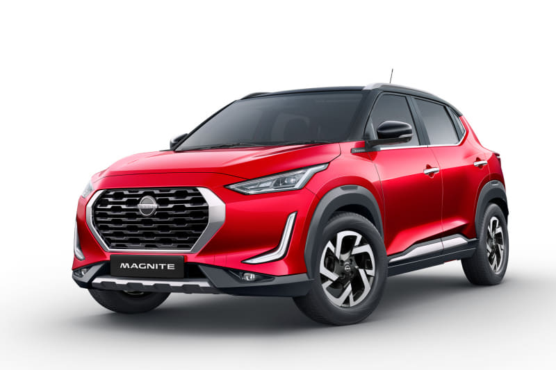 インドで発表された新型コンパクトSUV「マグナイト」