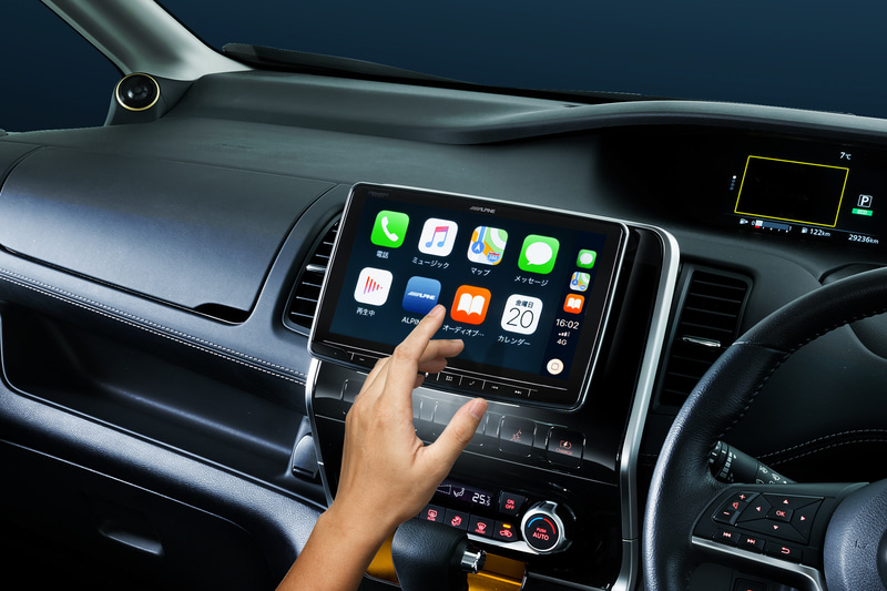 フローティングビッグ DA 9型（DAF9V）、日産セレナに装着