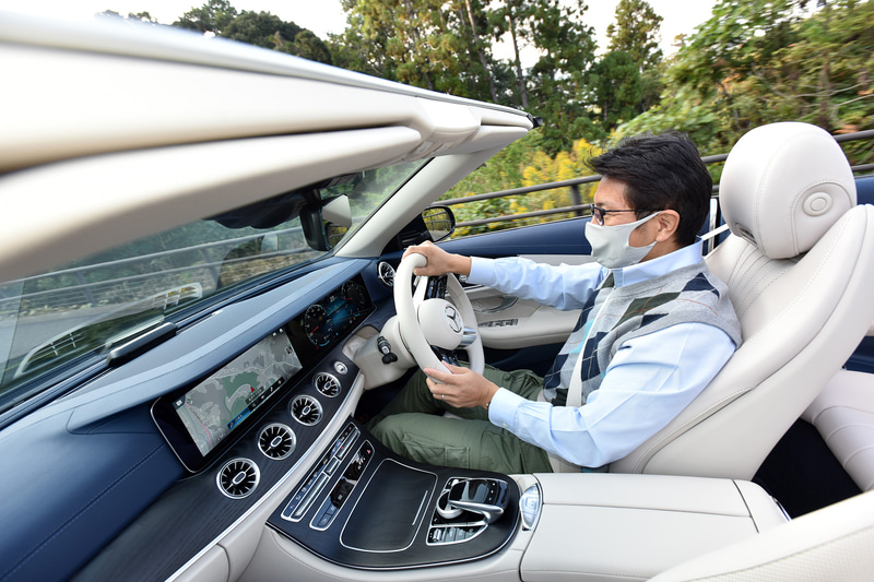 「前席の快適性は2台ともに高い」と筆者