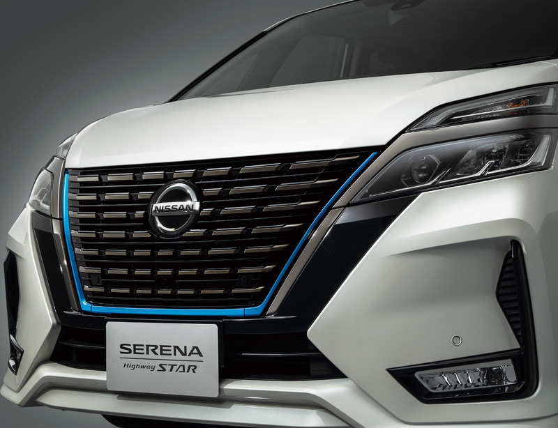 漆黒フロントメッキグリル