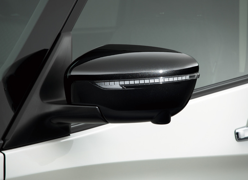 ブラックドアミラー