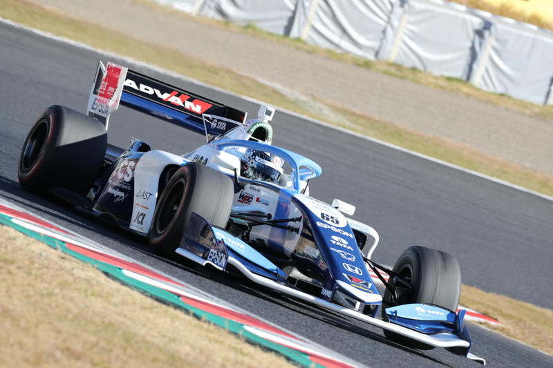 TCS NAKAJIMA RACINGのSF19・ホンダ、65号車の大湯都史樹選手は鈴鹿サーキットでの第6戦でルーキーイヤーにして優勝の偉業を成し遂げた（提供：中嶋企画）
