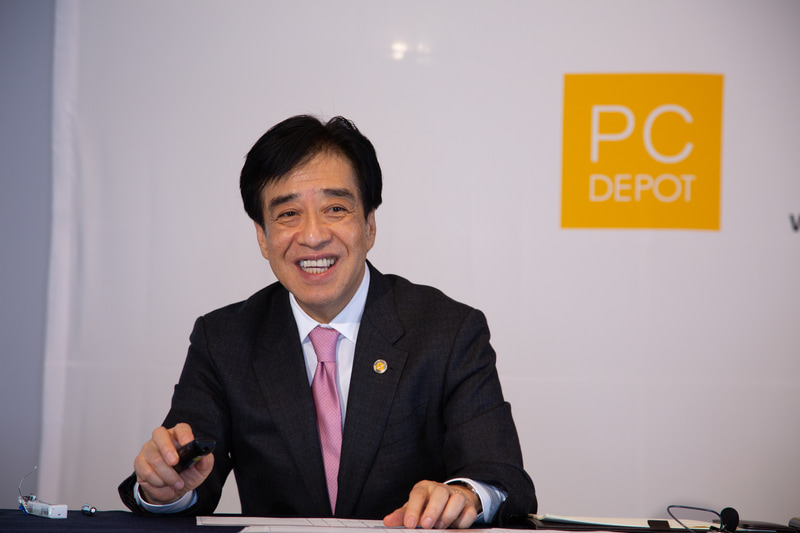 株式会社ピーシーデポコーポレーション 代表取締役社長執行役員 野島隆久氏