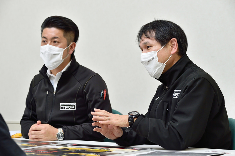 株式会社トヨタカスタマイジング＆デベロップメント 開発本部 小林氏、新美氏に解説していただいた