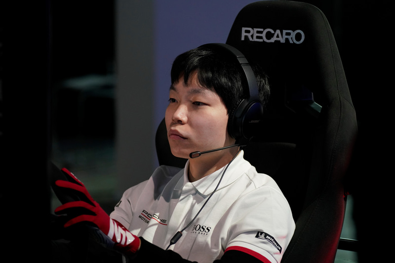 決勝のポールポジョションを獲得した宮園拓真選手