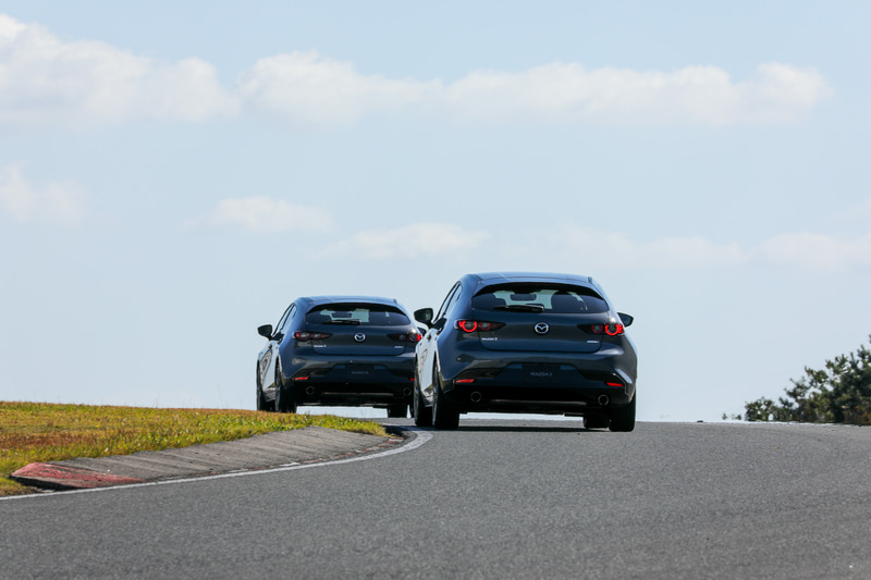 SPIRIT1.1となったSKYACTIV-X（プロトタイプ）にマツダ「美祢自動車試験場」（山口県美祢市）で試乗