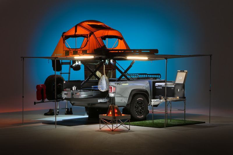 同時にSEMAのオンラインプログラムとして公開されたオーバーランディングに向けたトレーラー「TRD-スポーツトレーラー」