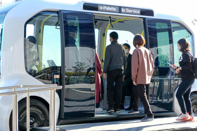 乗降時のようす