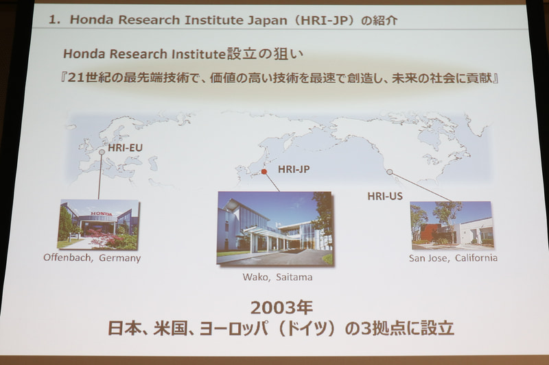 ホンダ・リサーチ・インスティチュート・ジャパンの紹介