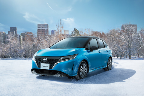 日産、新型「ノート」のe-POWER 4WD仕様を発表 価格は228万8000円から
