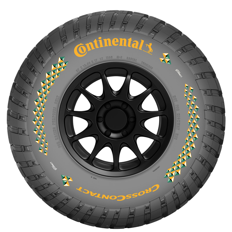 エクストリーム E用に開発されたスペシャルタイヤ