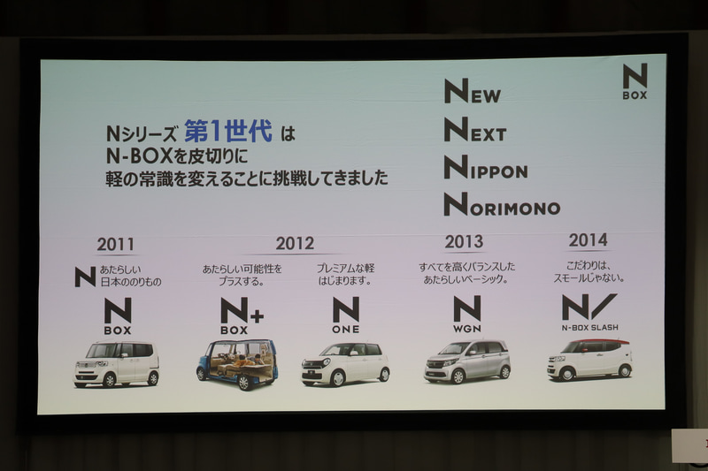 「Nシリーズ」のこれまでの経緯