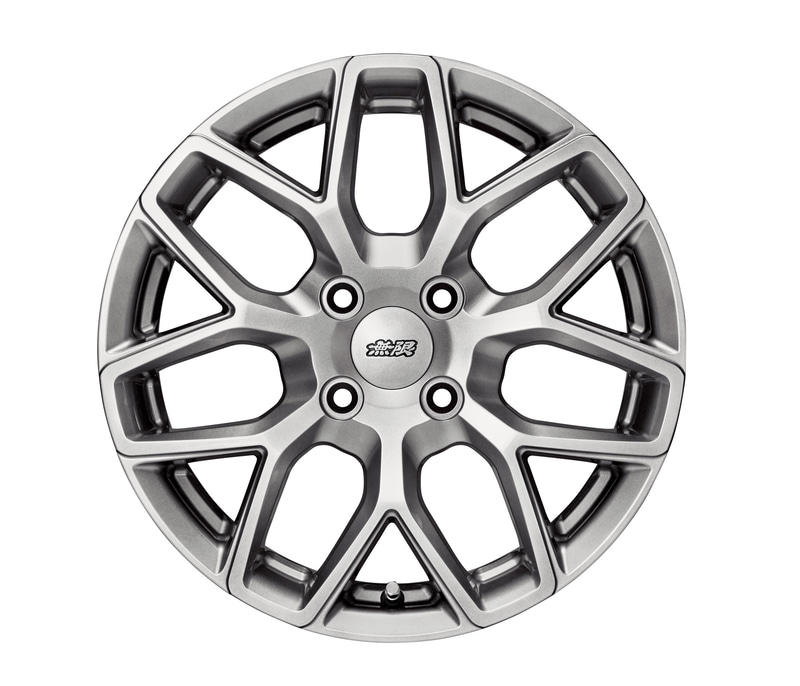 15×5Jインセット45「Aluminum Wheel MDY」Hyper Silver：2万9700円/1本