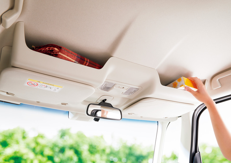 大型ルーフコンソール（ティッシュ取り出し口2か所）：1万7600円