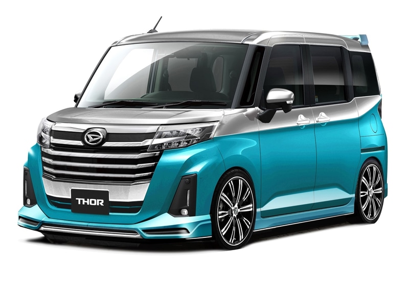 小型乗用車「トール」をベースに、トールの持つキャラクターをより際立たせた「トール プレミアムVer. with D-sport」