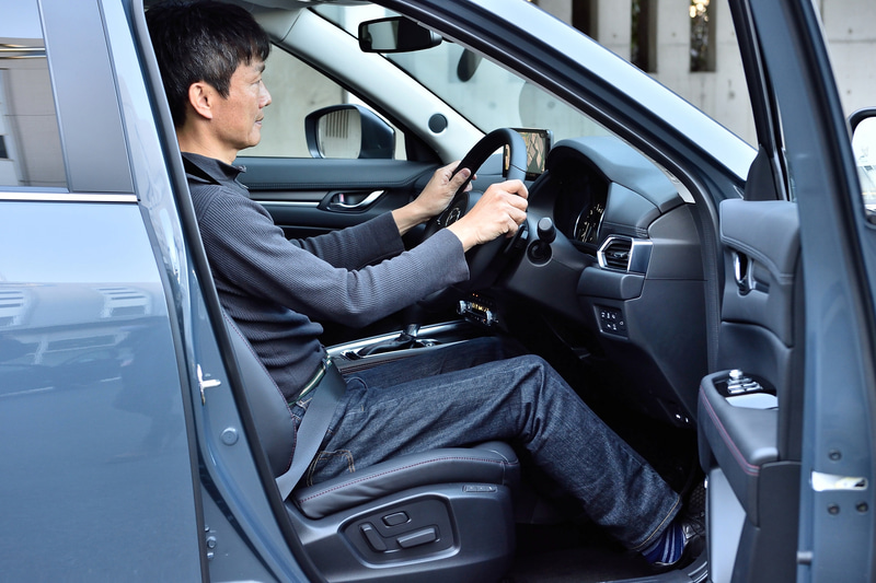 シート自体のフィット感も向上していた