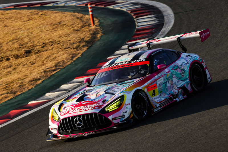 富士スピードウェイで開催された「GOODSMILE RACING フルパワータイムアタックチャレンジ」