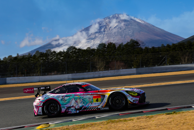 富士スピードウェイで開催された「GOODSMILE RACING フルパワータイムアタックチャレンジ」