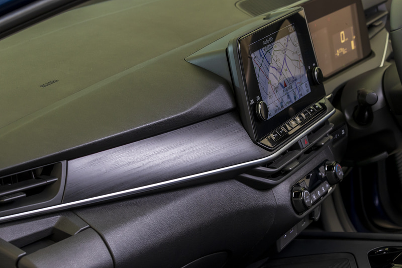 ブルーとブラックでコーディネートしたインテリア