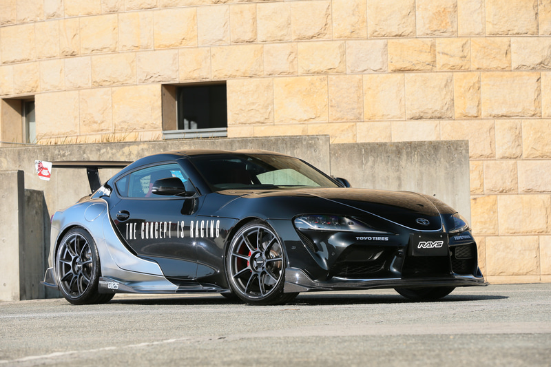 VOLK RACING GT090。これまでは21インチのみの設定だったが、今回待望の20インチが登場