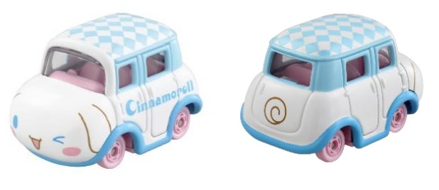 シナモロールは、遠いお空の雲の上で生まれた、白いこいぬの男のコ。シッポがまるでシナモンロールのようにくるくる巻いているので、「シナモン」という名前をつけてもらう。特技は、大きな耳をパタパタさせて、空を飛ぶこと