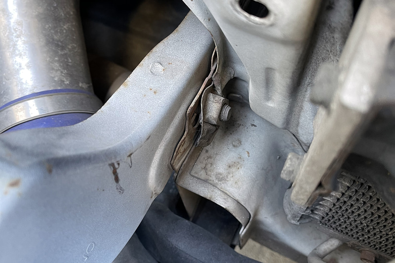 マジですがこの錆とゆがみ