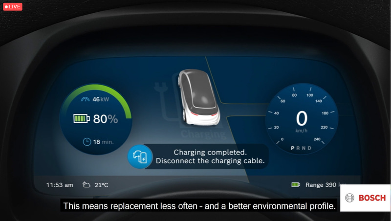 クラウドベースのバッテリ管理機能