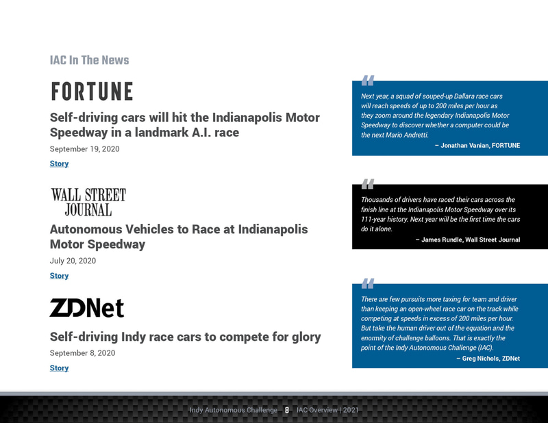 Indy Autonomous Challenge開催概要