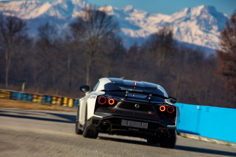 「Nissan GT-R50 by Italdesign」のテストカー