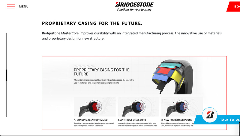 鉱山車両用タイヤでは「断トツ」と自ら表現するブリヂストン。資料も多く公開されている