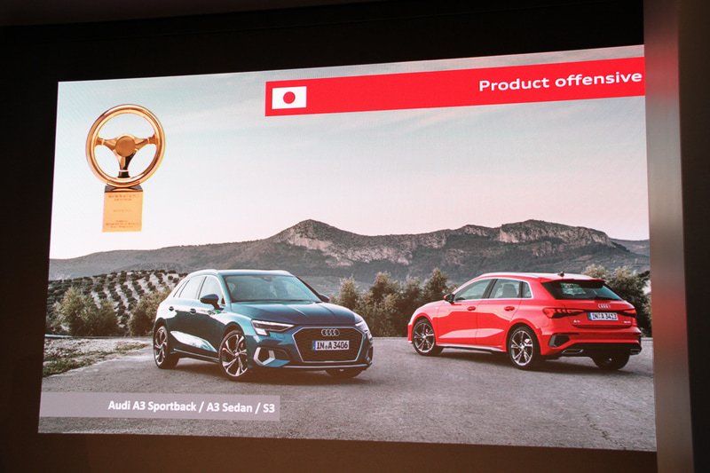 2021年にA3 スポーツバック/A3 セダン/S3、Q5/Q5 スポーツバック、Q2の新型を随時導入する