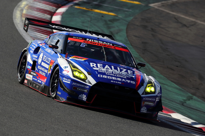 SUPER GT 2020のGT300クラスに参戦するリアライズ 日産自動車大学校 GT-R。2020年度は初となるシリーズチャンピオンの座を獲得