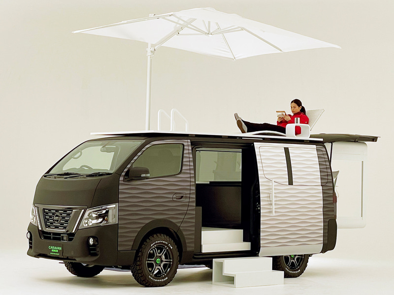 NV350 CARAVAN OFFICE POD CONCEPT