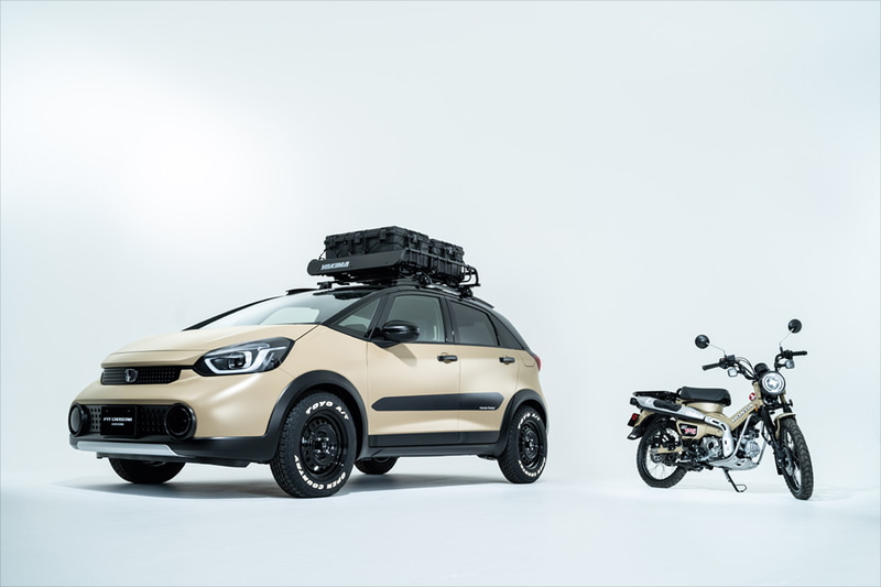 ハンターカブ（CT125）との2ショット