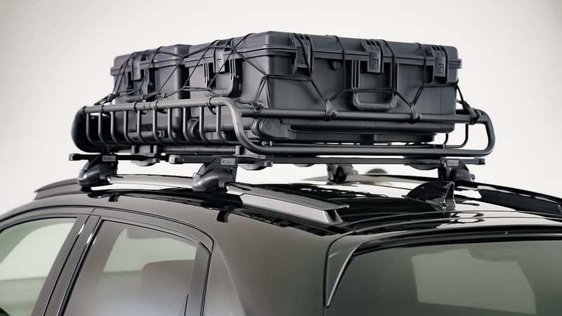 YAKIMAのルーフキャリアーを装着