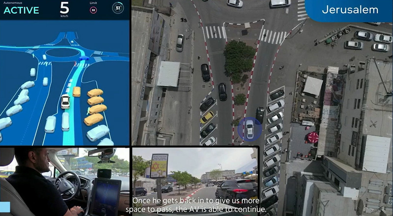エルサレムでの試験走行