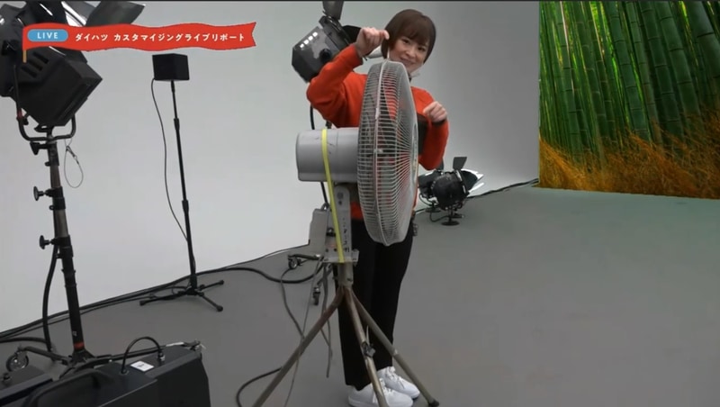 業務用扇風機が登場