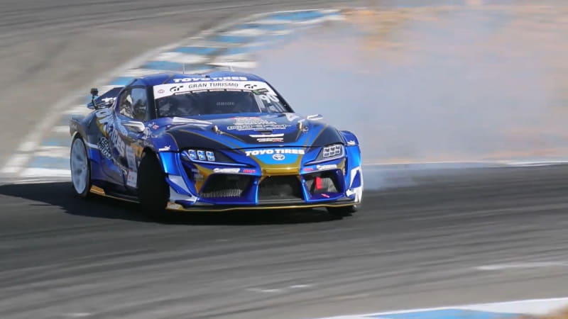 川畑選手の乗るGRスープラ