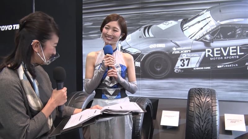 さまざまなタイヤの解説も行なわれた