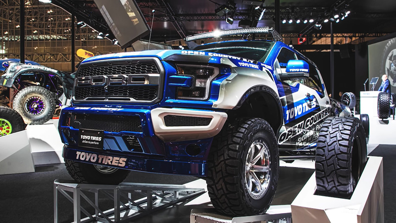 三浦氏と澤田氏が傑作という1台がこのフォードのラプター