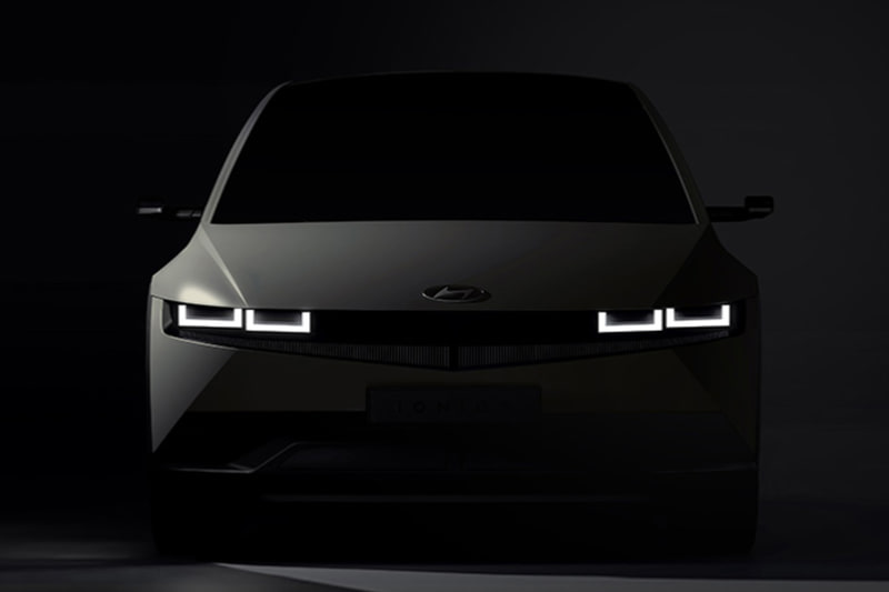 新型EV「IONIQ 5」のティザー写真