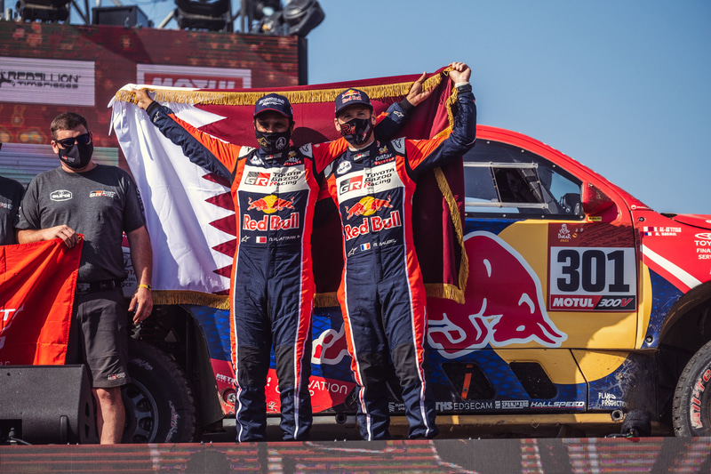 総合2位となった301号車のナッサー・アル-アティヤ／マシュー・ボーメル組