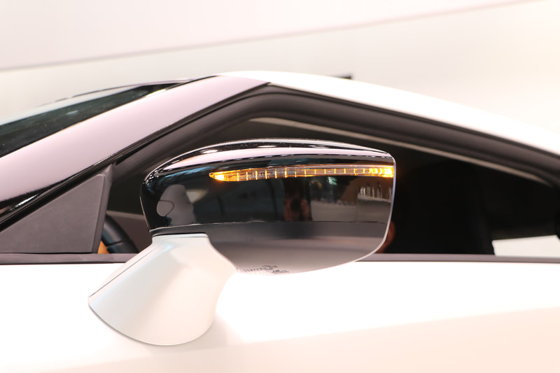 サイドミラーはウィンカーも内蔵するタイプ