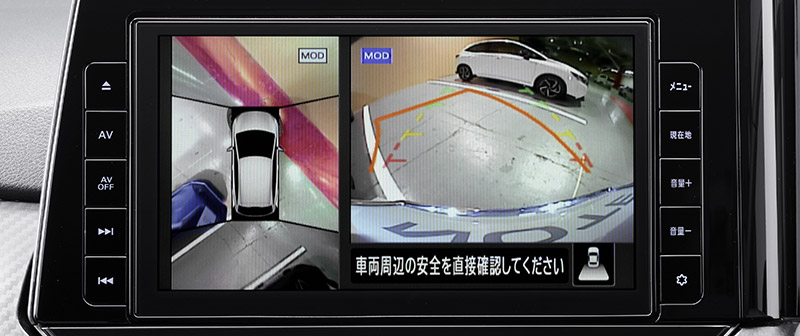 インテリジェント アラウンドビューモニター