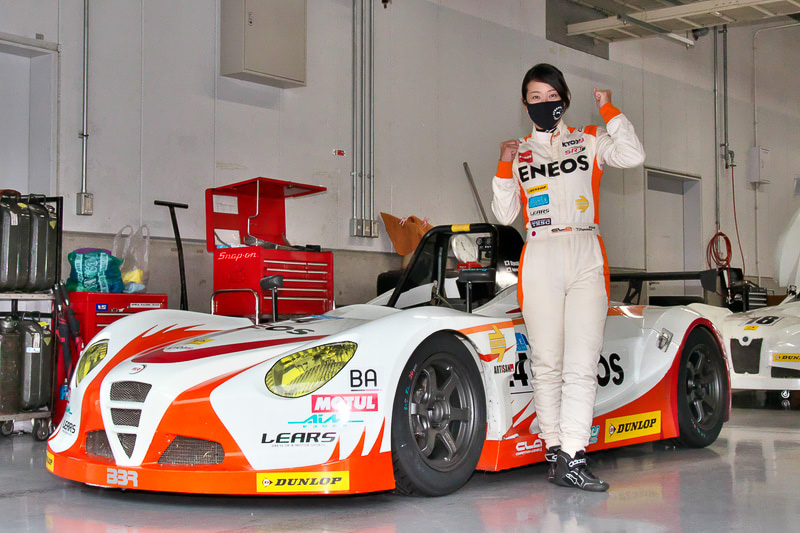 Car WatchでKYOJO CUPの参戦レポートを執筆いただいている藤島智子さんも、1月30日の最終戦に参戦