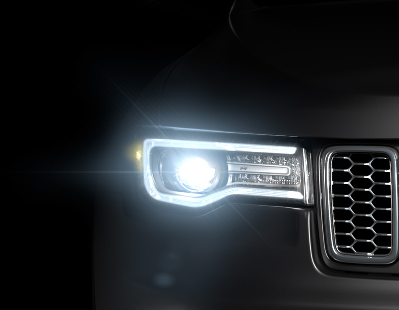 オートハイビームヘッドライトコントロール、LEDクリアランスランプ（デイタイム・ランニング・ライト）