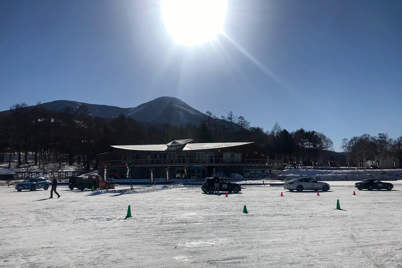 2019年1月の女神湖。今年はこれ以上のコンディションだったと思う。残念！