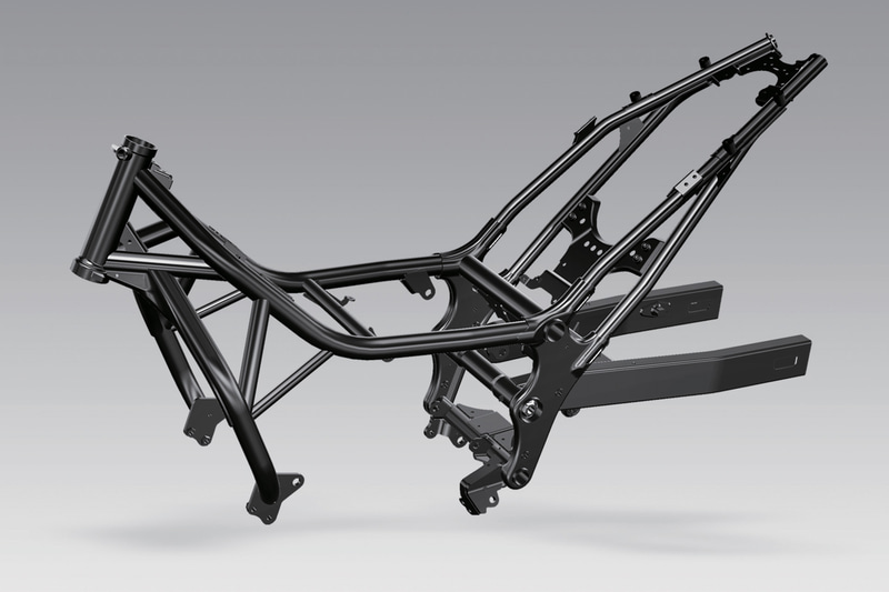 新設計のフレームを採用