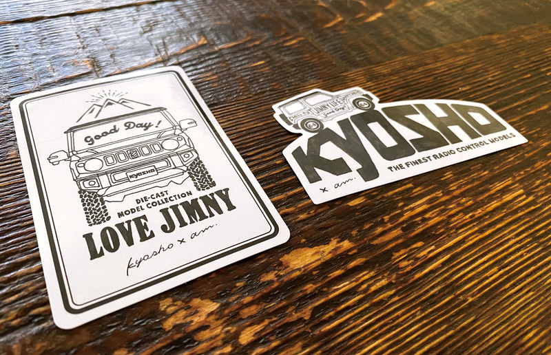 付録のオリジナルステッカー