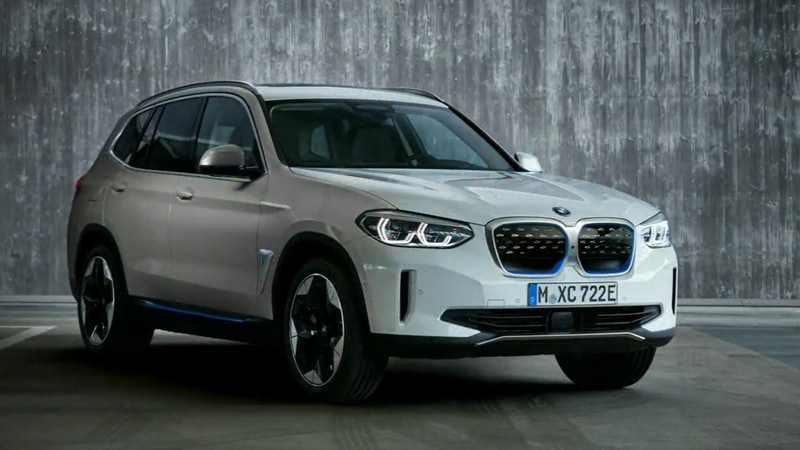 BMW iX3。BMW ix3はパワーオブチョイスの戦略に沿って3種類のドライブトレーンを提供するという